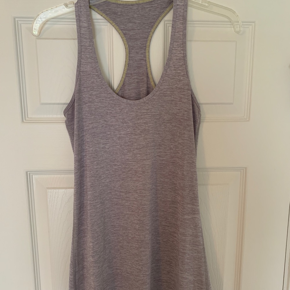 Lululemon cool racer back tank Silver